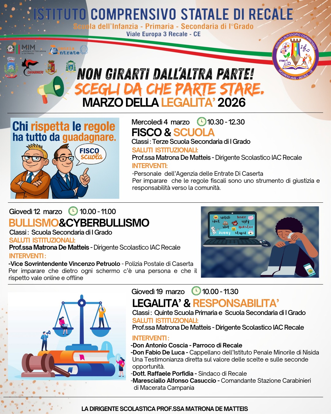 MARZO DELLA LEGALITÀ 2026